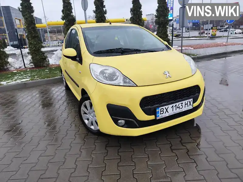 VF3PMCFB0CR014110 Peugeot 107 2012 Хэтчбек 1 л. Фото 1