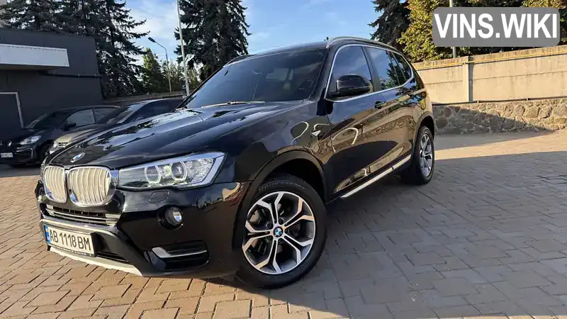 Позашляховик / Кросовер BMW X3 2016 2 л. Автомат обл. Вінницька, Вінниця - Фото 1/14