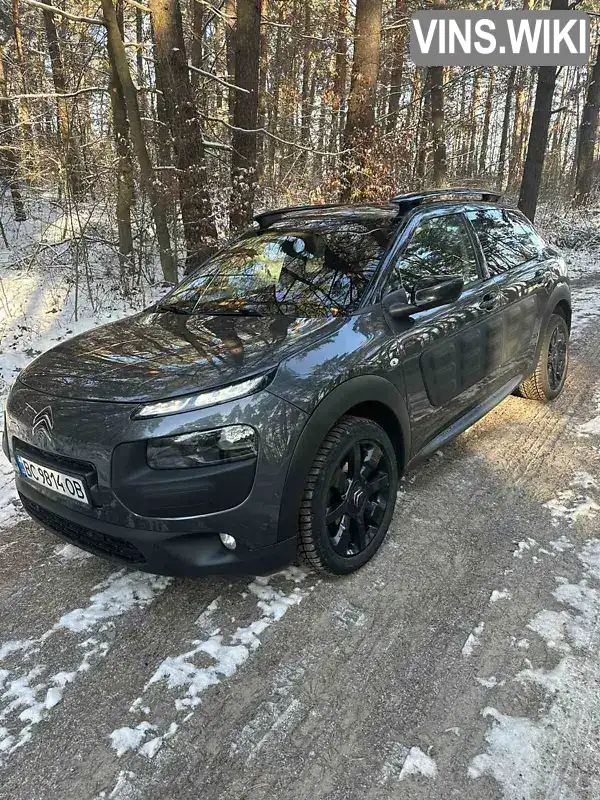 Позашляховик / Кросовер Citroen C4 Cactus 2015 1.56 л. Ручна / Механіка обл. Львівська, Львів - Фото 1/21