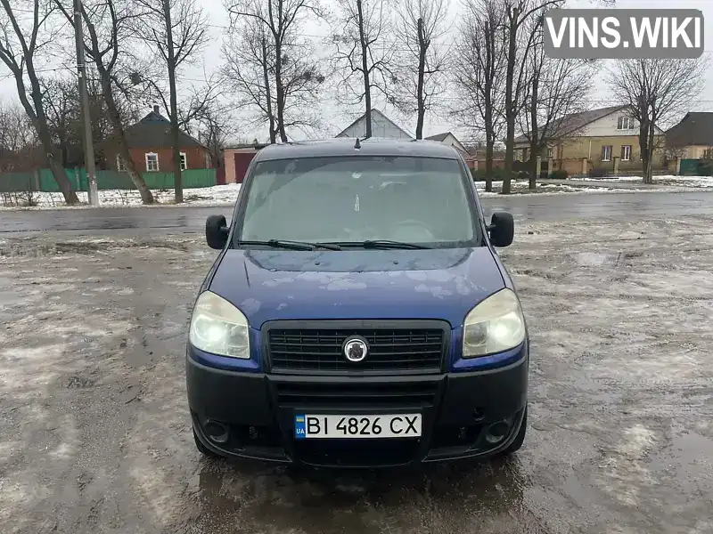 Мінівен Fiat Doblo 2008 1.9 л. Ручна / Механіка обл. Сумська, Охтирка - Фото 1/12