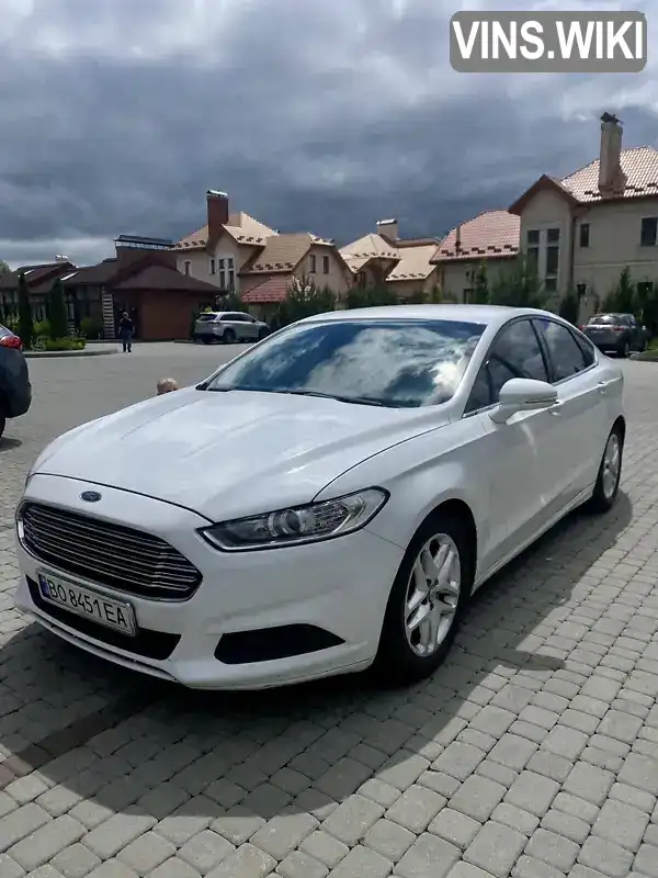 Седан Ford Fusion 2016 2.49 л. Автомат обл. Львівська, Червоноград - Фото 1/21