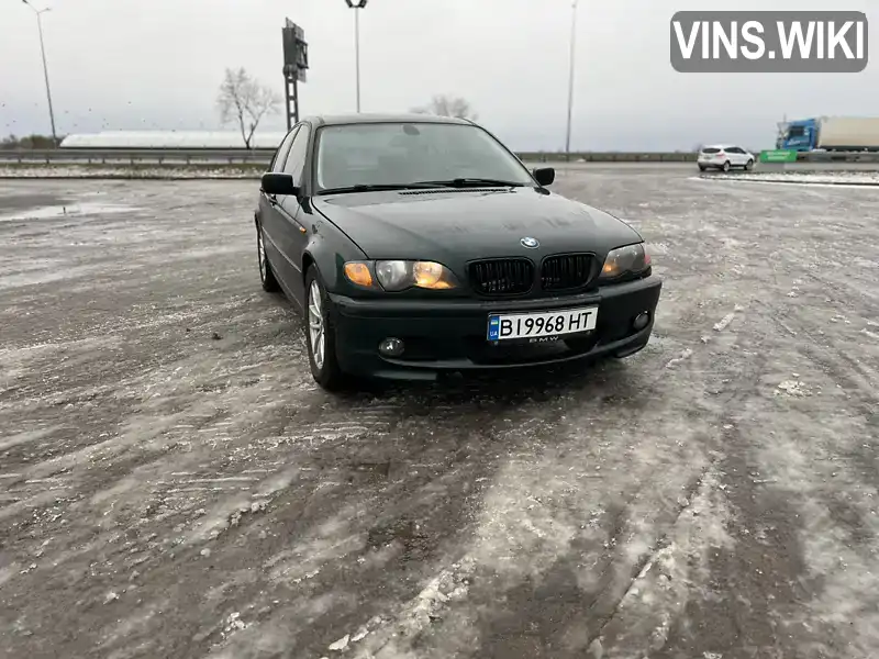 Седан BMW 3 Series 2003 1.8 л. Ручна / Механіка обл. Полтавська, Полтава - Фото 1/21