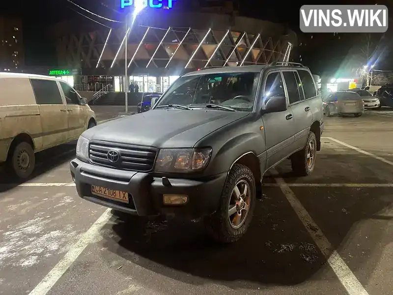 Позашляховик / Кросовер Toyota Land Cruiser 2002 null_content л. Автомат обл. Харківська, Харків - Фото 1/12