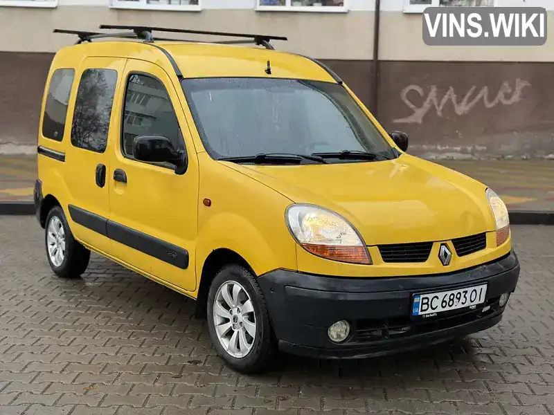 Мінівен Renault Kangoo 2003 1.46 л. Ручна / Механіка обл. Львівська, Львів - Фото 1/21