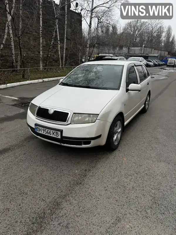 Універсал Skoda Fabia 2002 1.9 л. Ручна / Механіка обл. Одеська, Одеса - Фото 1/18