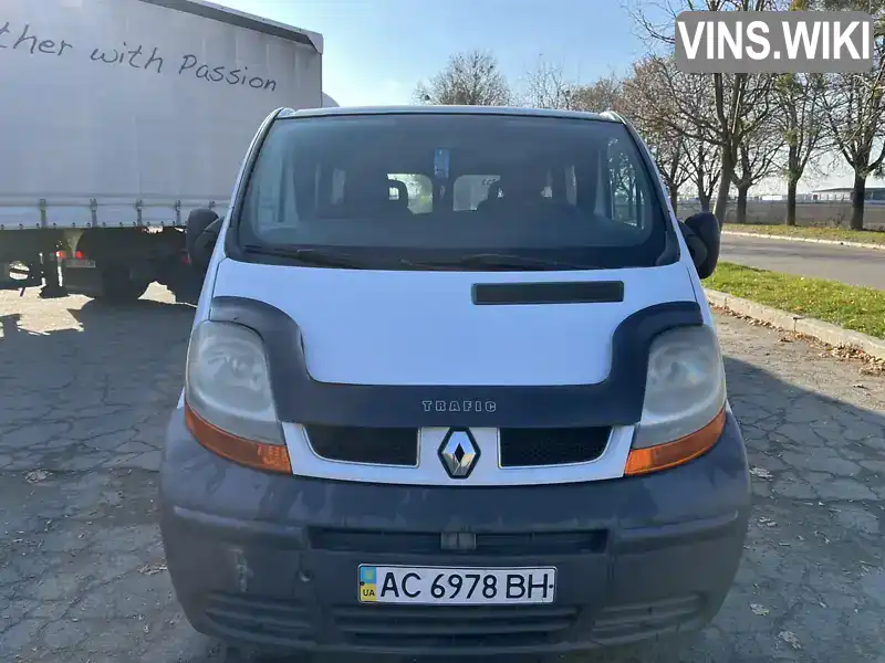 Мінівен Renault Trafic 2002 1.9 л. Ручна / Механіка обл. Волинська, location.city.volodymyr - Фото 1/21