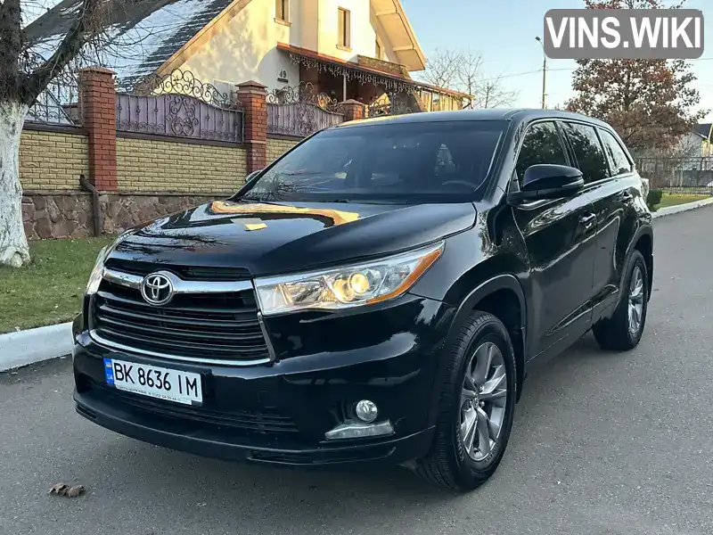 Позашляховик / Кросовер Toyota Highlander 2014 null_content л. обл. Рівненська, Рівне - Фото 1/21