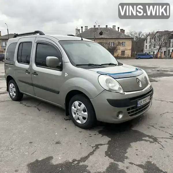 Мінівен Renault Kangoo 2009 1.46 л. Ручна / Механіка обл. Вінницька, Вінниця - Фото 1/21