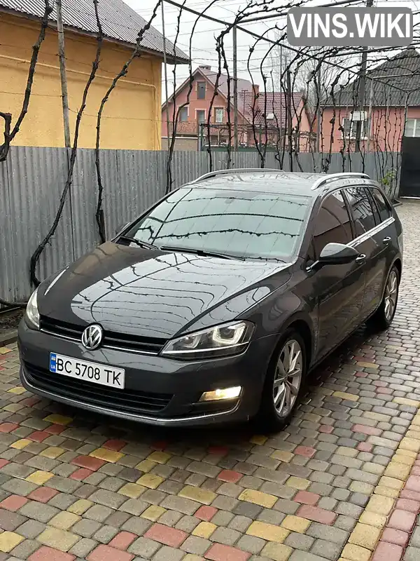 Універсал Volkswagen Golf 2015 1.97 л. Автомат обл. Закарпатська, Мукачево - Фото 1/21