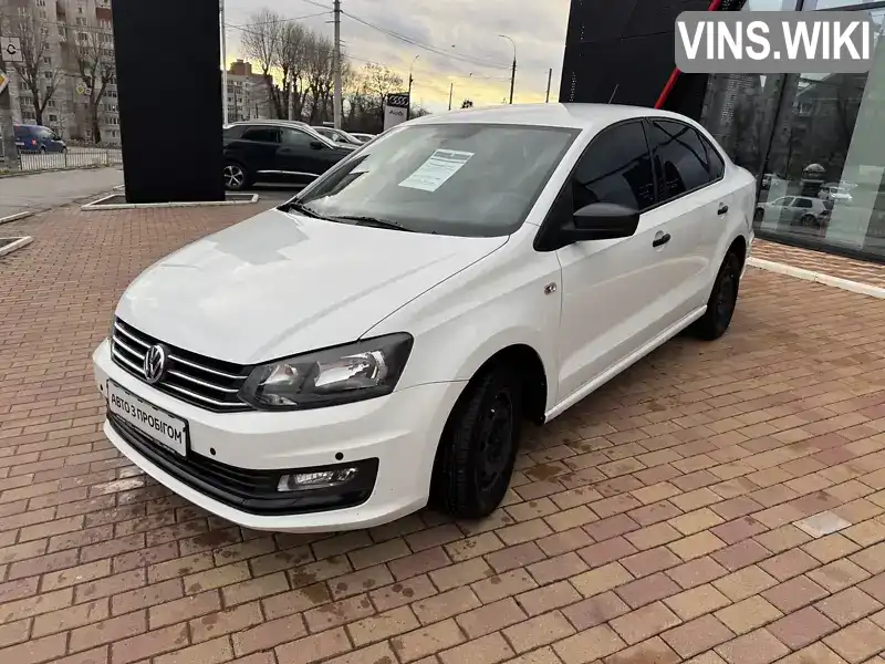 Седан Volkswagen Polo 2019 1.6 л. Ручна / Механіка обл. Хмельницька, Хмельницький - Фото 1/18