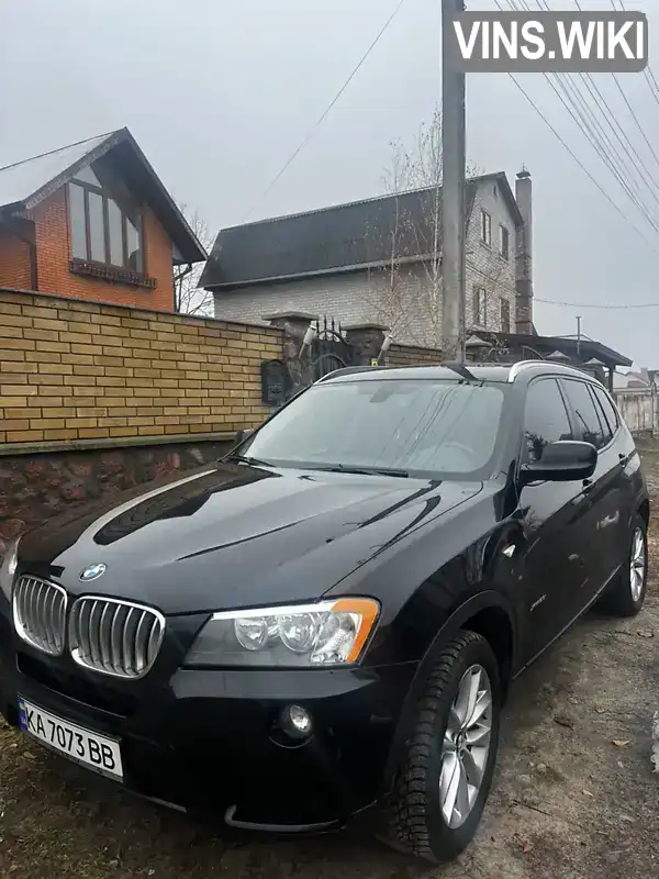 Позашляховик / Кросовер BMW X3 2012 2 л. Типтронік обл. Київська, Київ - Фото 1/6