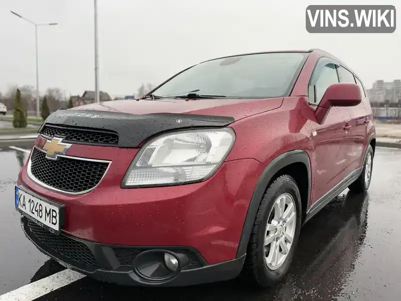 Мінівен Chevrolet Orlando 2011 1.8 л. Автомат обл. Київська, Київ - Фото 1/14