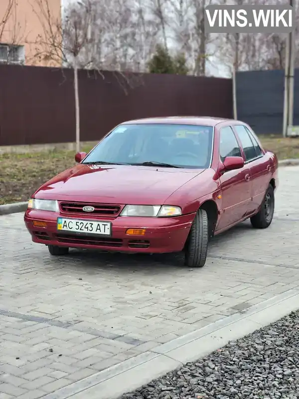 Седан Kia Sephia 1993 1.6 л. обл. Волинська, Ковель - Фото 1/10