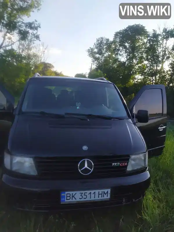 Мінівен Mercedes-Benz Vito 2000 2.2 л. Ручна / Механіка обл. Вінницька, Бар - Фото 1/4