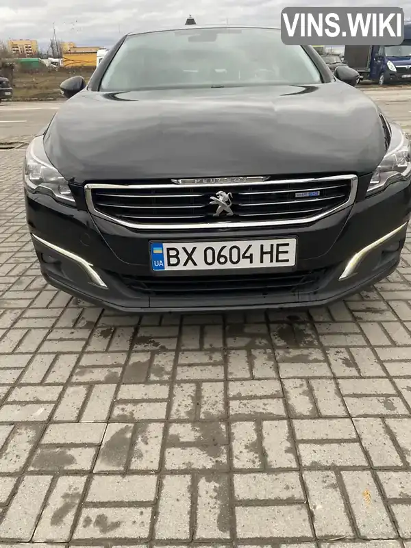 Седан Peugeot 508 2016 2 л. Автомат обл. Хмельницька, Кам'янець-Подільський - Фото 1/17