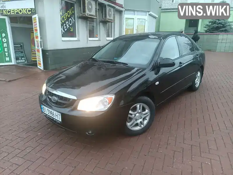 Седан Kia Cerato 2006 1.98 л. Ручна / Механіка обл. Полтавська, Кременчук - Фото 1/21