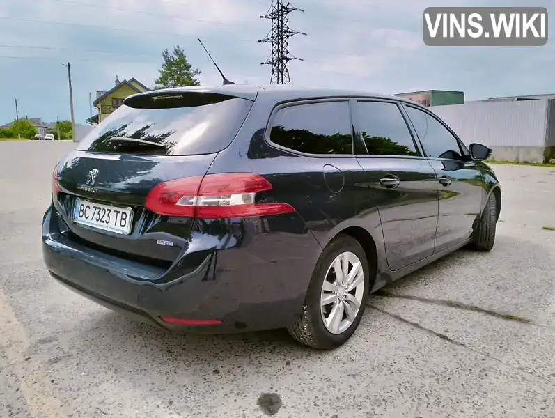 VF3LJAHXWFS035092 Peugeot 308 2015 Универсал 2 л. Фото 5