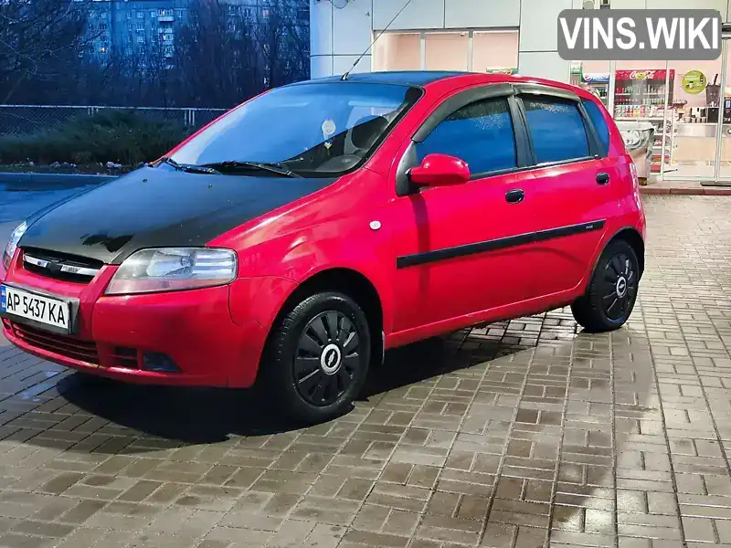 Хетчбек Chevrolet Aveo 2006 1.5 л. обл. Запорізька, Запоріжжя - Фото 1/6