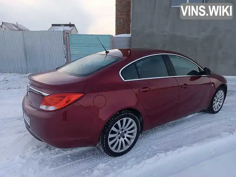 Седан Opel Insignia 2008 1.8 л. Ручна / Механіка обл. Хмельницька, Хмельницький - Фото 1/17