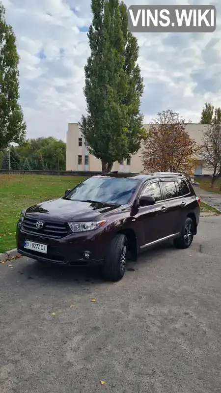 Позашляховик / Кросовер Toyota Highlander 2011 3.46 л. Автомат обл. Полтавська, Кременчук - Фото 1/21