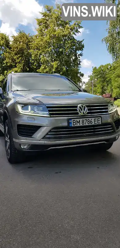 Позашляховик / Кросовер Volkswagen Touareg 2016 2.97 л. Автомат обл. Сумська, Суми - Фото 1/17