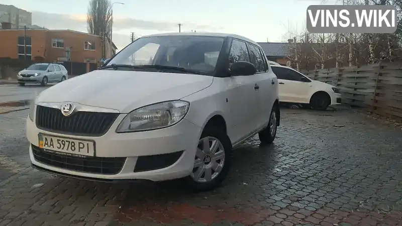 TMBEH15J8FB500376 Skoda Fabia 2014 Хетчбек 1.2 л. Фото 1