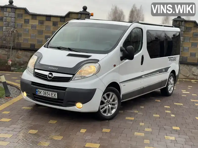 Мінівен Opel Vivaro 2012 2 л. Ручна / Механіка обл. Рівненська, Сарни - Фото 1/21