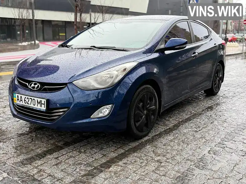 Седан Hyundai Elantra 2012 1.8 л. Автомат обл. Київська, Київ - Фото 1/21