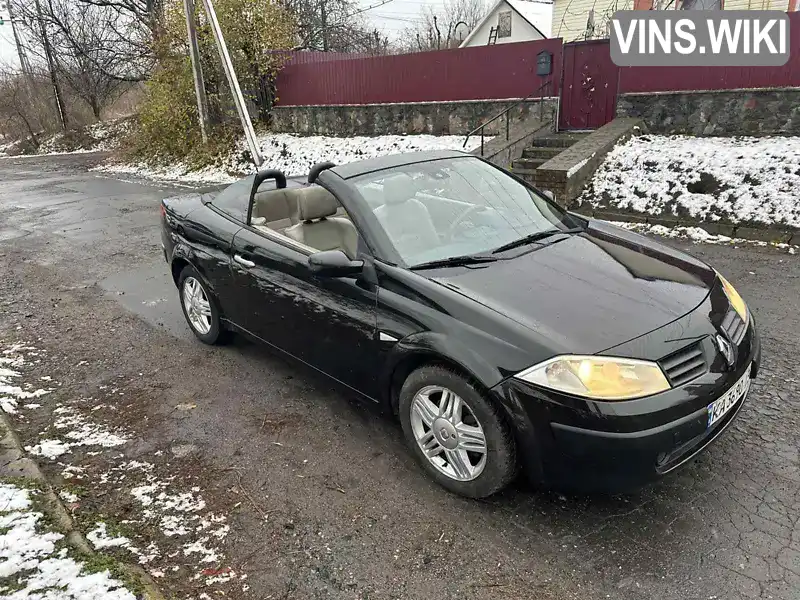 Кабриолет Renault Megane 2004 1.87 л. Ручная / Механика обл. Житомирская, Житомир - Фото 1/9