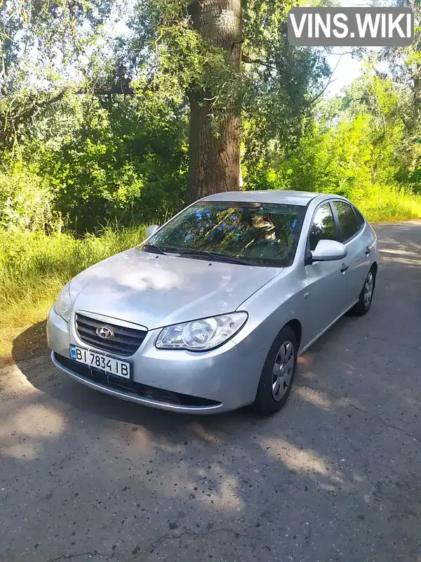 Седан Hyundai Elantra 2007 1.59 л. обл. Полтавська, Полтава - Фото 1/11