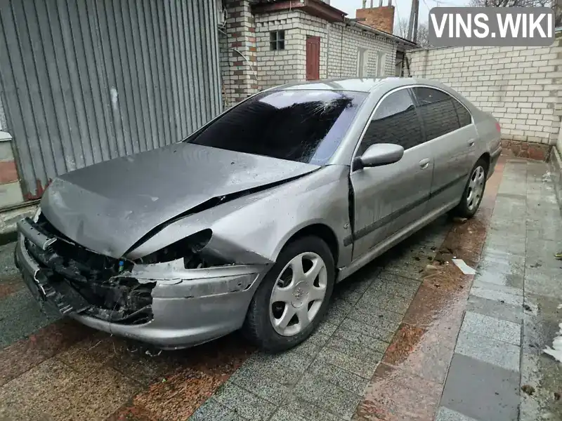 Седан Peugeot 607 2001 2.2 л. Автомат обл. Житомирська, Житомир - Фото 1/21