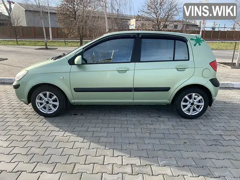 Хетчбек Hyundai Getz 2006 1.4 л. Ручна / Механіка обл. Одеська, Одеса - Фото 1/21