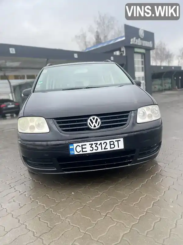 Мінівен Volkswagen Touran 2003 1.9 л. Ручна / Механіка обл. Чернівецька, Чернівці - Фото 1/7