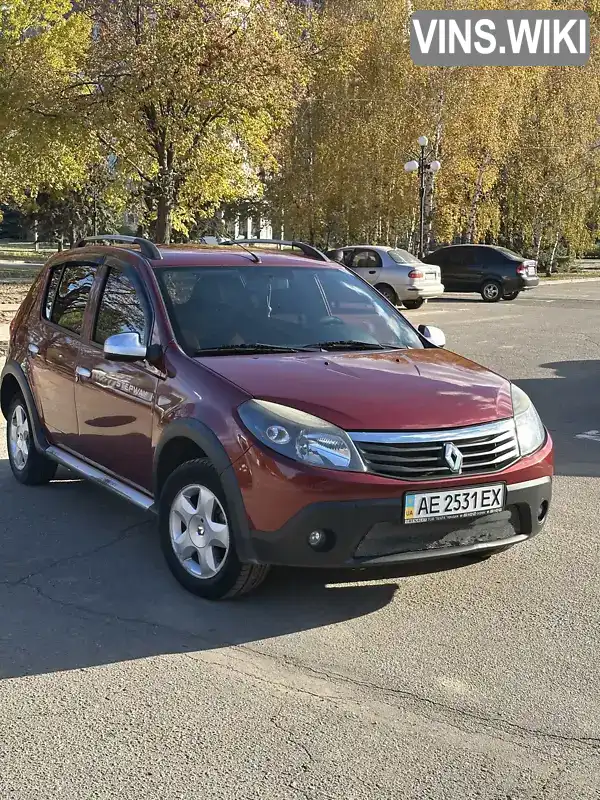 Позашляховик / Кросовер Renault Sandero StepWay 2012 1.6 л. Ручна / Механіка обл. Дніпропетровська, Кривий Ріг - Фото 1/7