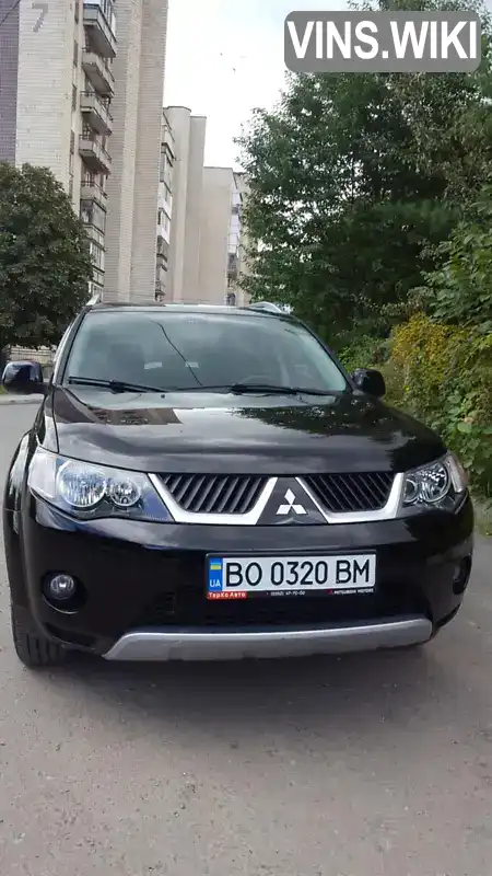 Позашляховик / Кросовер Mitsubishi Outlander 2008 2.36 л. Варіатор обл. Тернопільська, Тернопіль - Фото 1/13