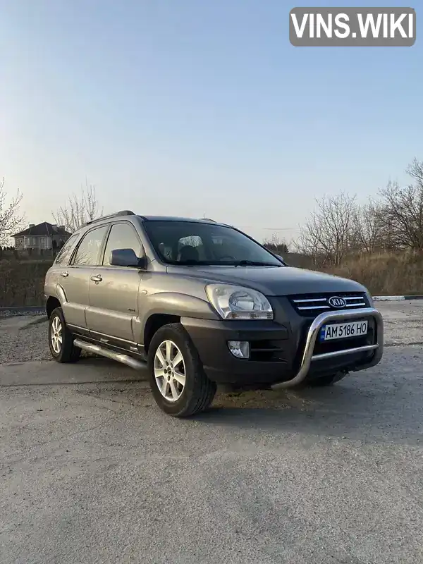 Позашляховик / Кросовер Kia Sportage 2006 1.98 л. Ручна / Механіка обл. Житомирська, Бердичів - Фото 1/20