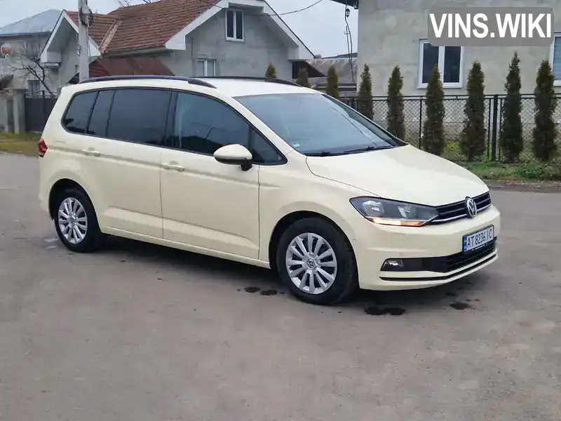 Микровэн Volkswagen Touran 2018 1.97 л. Автомат обл. Ивано-Франковская, Коломыя - Фото 1/21