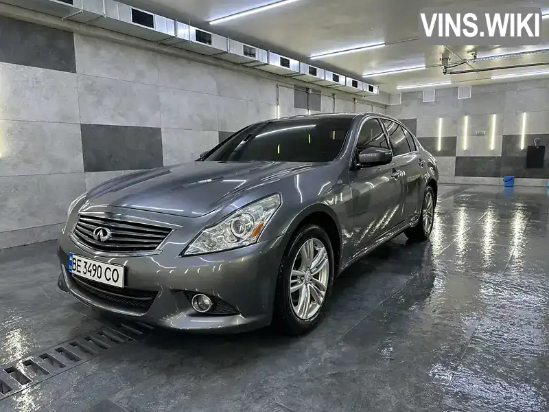 JN1DV6AR7CM861274 Infiniti G25 2011 Седан 2.5 л. Фото 2