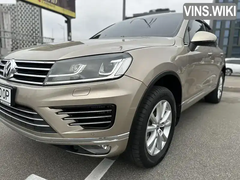 Позашляховик / Кросовер Volkswagen Touareg 2015 3 л. Типтронік обл. Київська, Київ - Фото 1/21