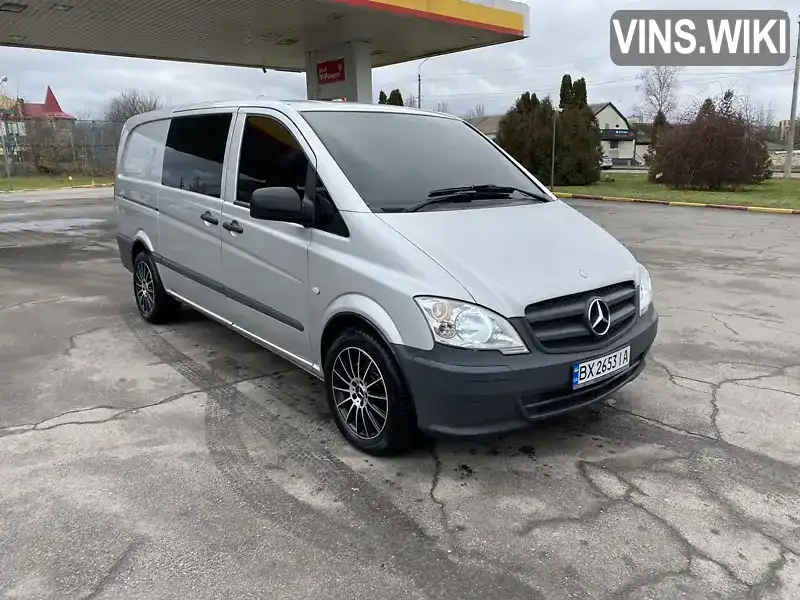 Мінівен Mercedes-Benz Vito 2011 2.14 л. Ручна / Механіка обл. Хмельницька, Хмельницький - Фото 1/21