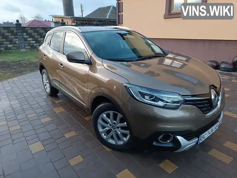 Позашляховик / Кросовер Renault Kadjar 2017 1.6 л. Ручна / Механіка обл. Рівненська, Сарни - Фото 1/18