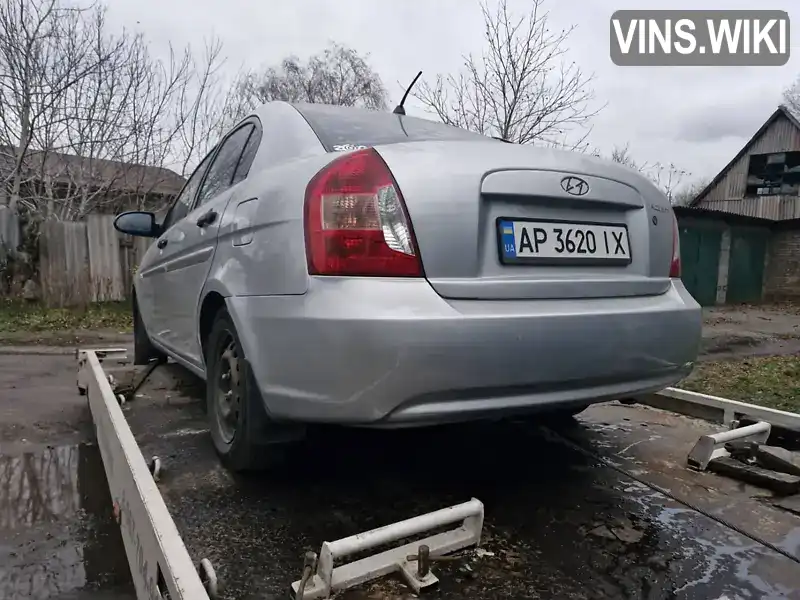 Седан Hyundai Accent 2007 1.4 л. Автомат обл. Запорізька, Запоріжжя - Фото 1/20