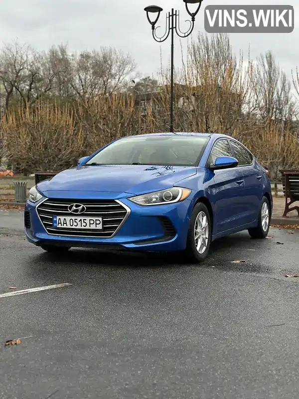 Седан Hyundai Elantra 2017 2 л. Автомат обл. Київська, Київ - Фото 1/9