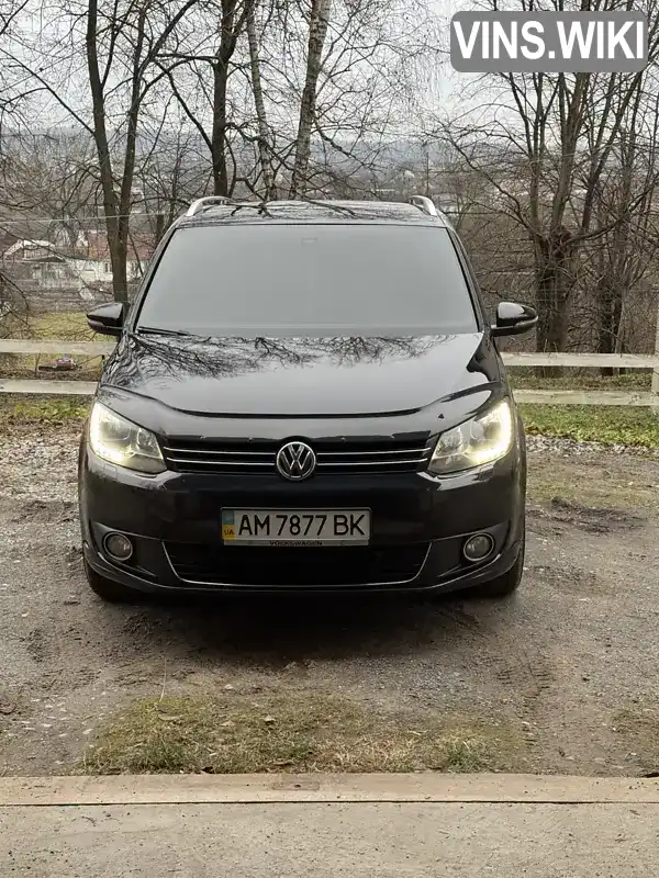 Мінівен Volkswagen Touran 2010 1.97 л. Автомат обл. Житомирська, Звягель - Фото 1/21