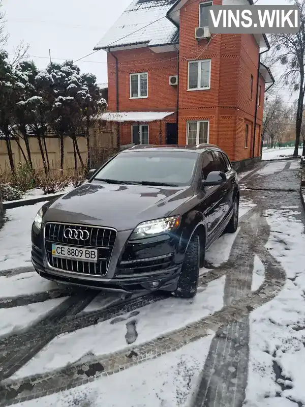 Позашляховик / Кросовер Audi Q7 2014 3 л. Автомат обл. Чернівецька, Чернівці - Фото 1/10