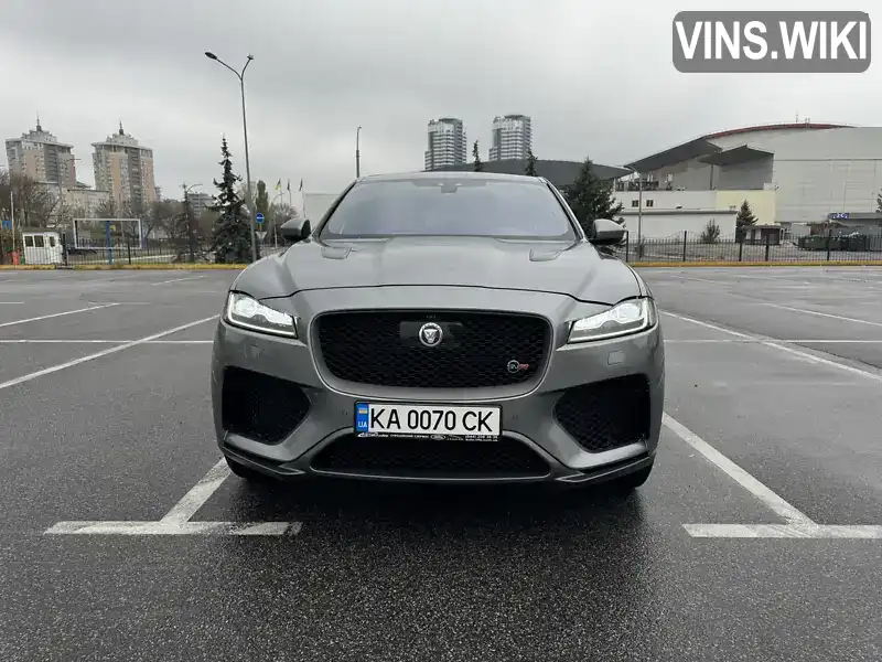 Позашляховик / Кросовер Jaguar F-Pace 2019 5 л. Автомат обл. Київська, Київ - Фото 1/21