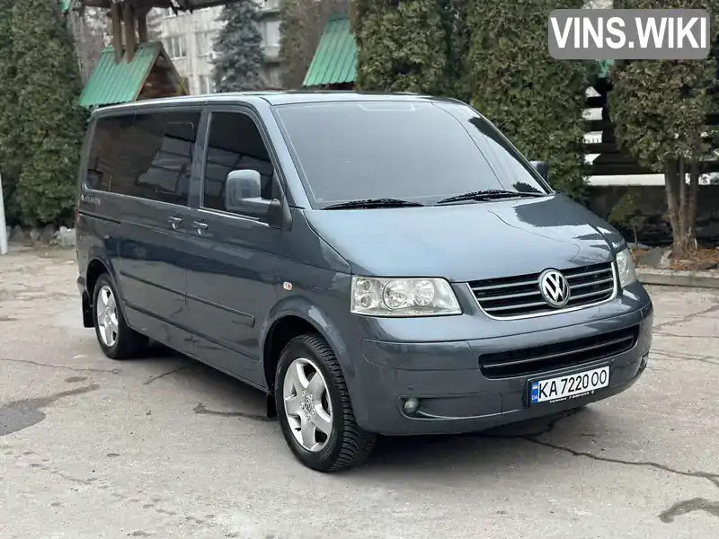 Мінівен Volkswagen Multivan 2008 2.46 л. Ручна / Механіка обл. Київська, Київ - Фото 1/21