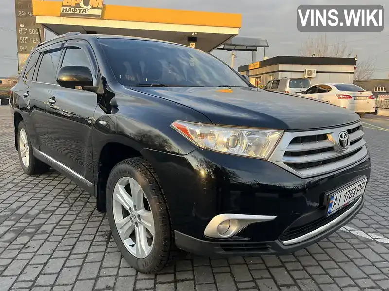 Позашляховик / Кросовер Toyota Highlander 2013 3.5 л. Автомат обл. Київська, Київ - Фото 1/21