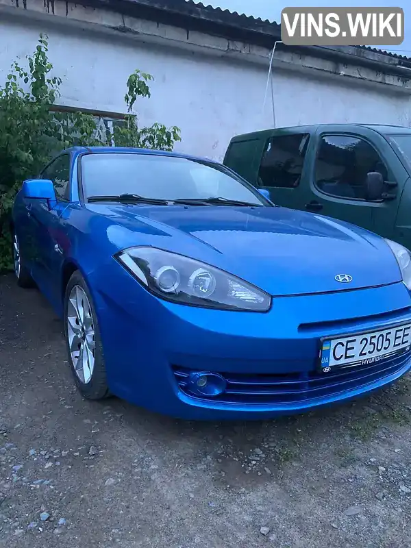 Купе Hyundai Coupe 2007 2.66 л. Автомат обл. Чернівецька, Чернівці - Фото 1/5