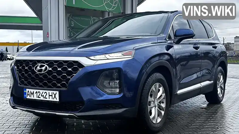 Позашляховик / Кросовер Hyundai Santa FE 2019 2.4 л. Автомат обл. Житомирська, Житомир - Фото 1/21